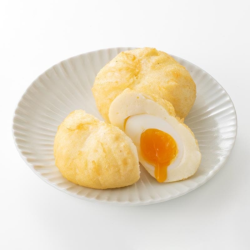 煮玉子しんじょう　-【公式】新潟　竹徳かまぼこ