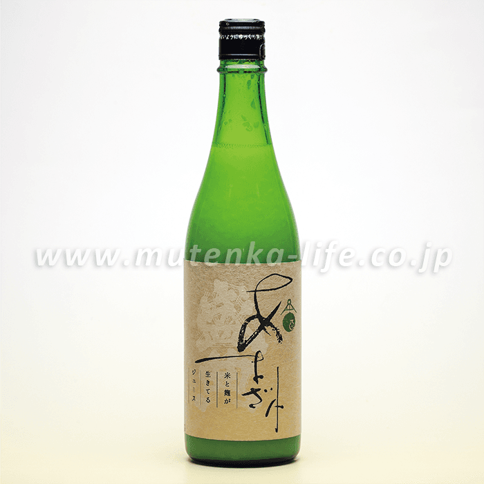 あまざけ 720ml｜ノンアルコール盛典甘酒｜岡田本家【軽税８％】 【無添加ライフ｜黒酢と吸い玉と健康のお店｜株式会社健康ライフ】