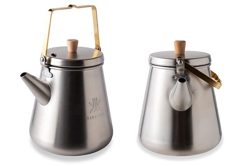 1.0Lトリップケトル（サテンシルバー） | ファイヤーサイド - 薪ストーブと焚き火で楽しむ火のある暮らし