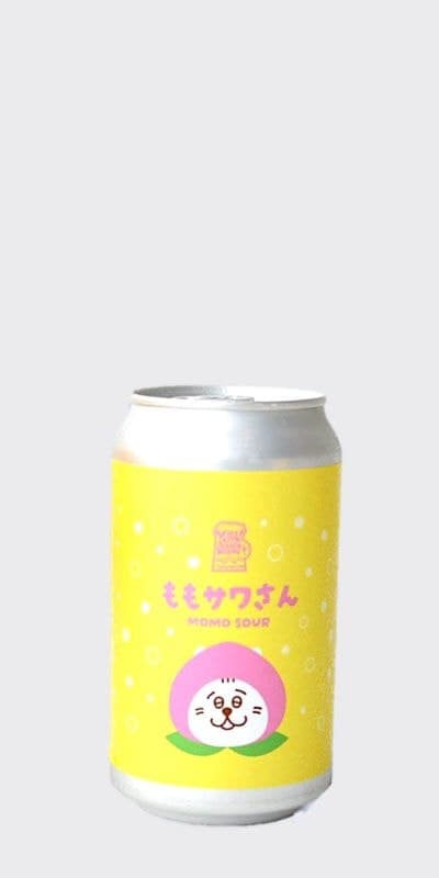 Yellow Beer Works イエロービアワークス ももサワさん-goodbeer | 1本から選べる、クラフトビールショップ