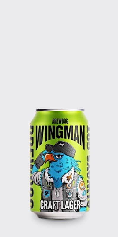 BrewDog WINGMAN CRAFT LAGER ブリュードッグ ウイングマン クラフトラガー-goodbeer | 1本から選べる、クラフトビールショップ