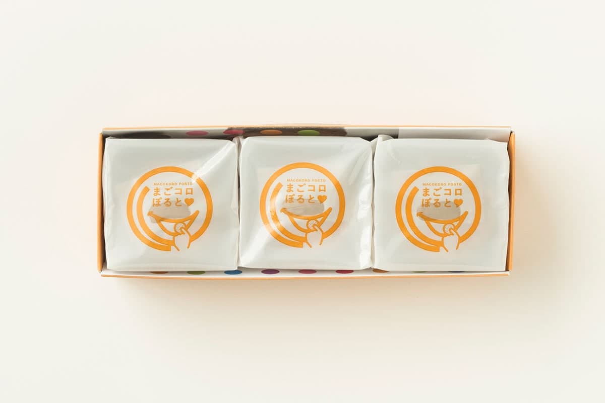 まごコロぽると 6個入-佐世保市の名物・お菓子 ぽると総本舗