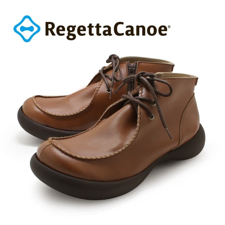 リゲッタカヌー RegettaCanoe CJFG-1104a フィールドグリップ ワラビーブーツ レースアップ ショート丈 レディース 歩きやすい 履きやすい 痛くなりにくい | ブーツ | リゲッタ公式ショップ
