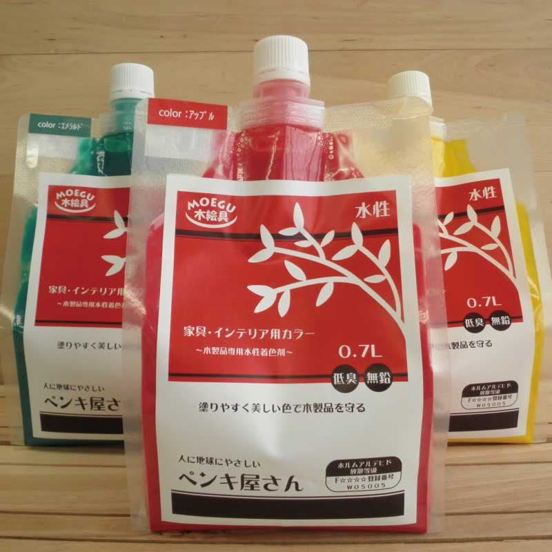 家具・インテリア用カラー|屋内木製品用|水性着色塗料