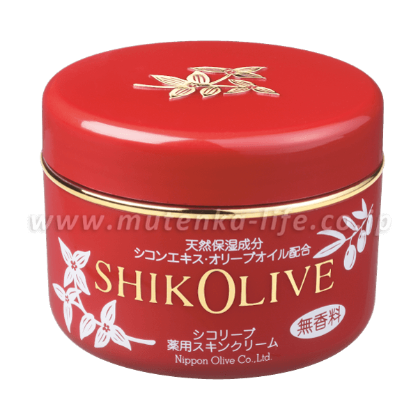 シコリーブ 薬用スキンクリーム|日本オリーブ 【無添加ライフ|黒酢と吸い玉と健康のお店|株式会社健康ライフ】