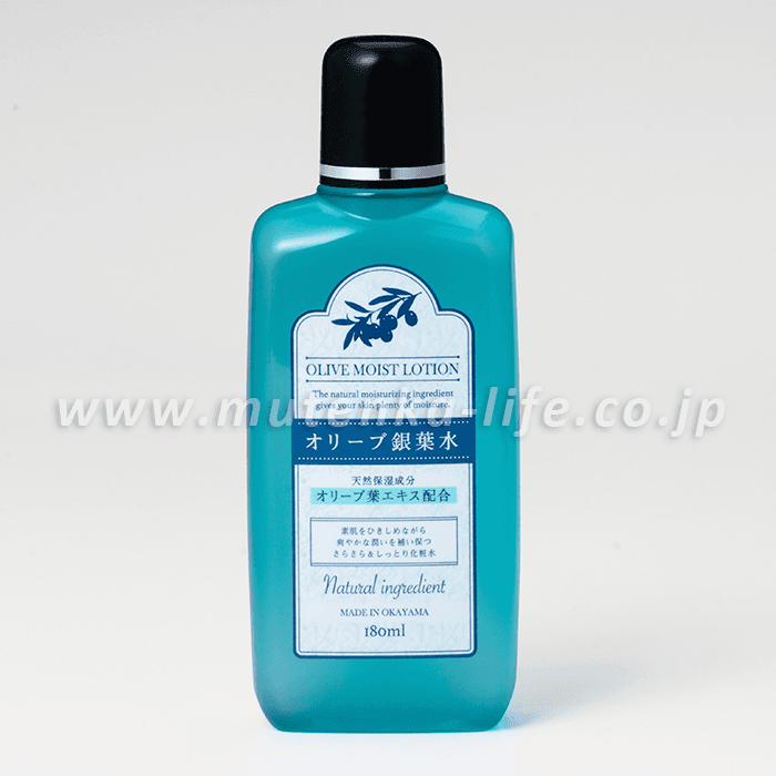 オリーブマノン オリーブリーフローション(銀葉水)180ml|日本オリーブ 【無添加ライフ|黒酢と吸い玉と健康のお店|株式会社健康ライフ】