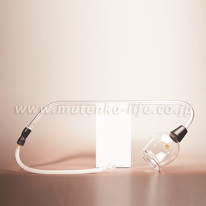 霧島ガラス玉 孫の手完成品 6号|吸灸 【無添加ライフ|黒酢と吸い玉と健康のお店|株式会社健康ライフ】