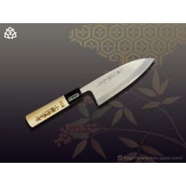 UF030小鍛冶誠光作 白紙2号水牛柄 出刃 105mm